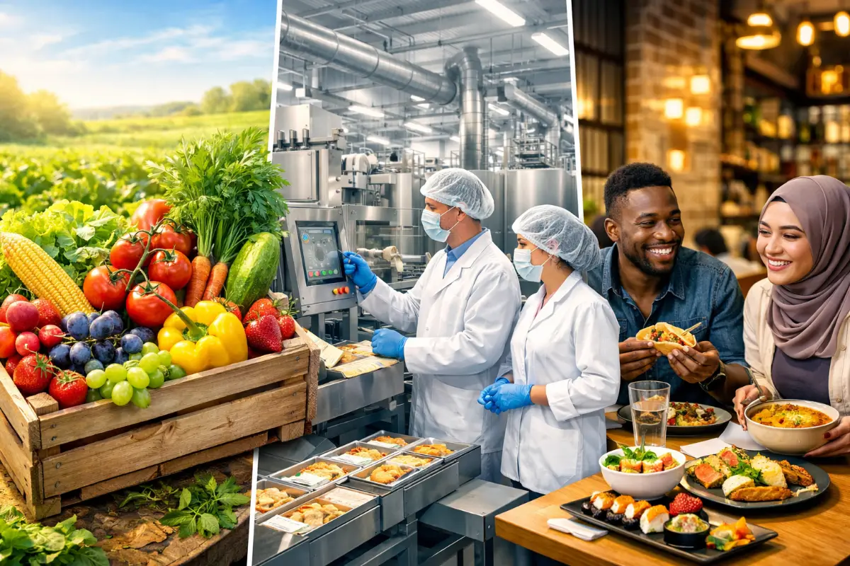 Guia Completo da Indústria de Alimentos e Bebidas em 2025