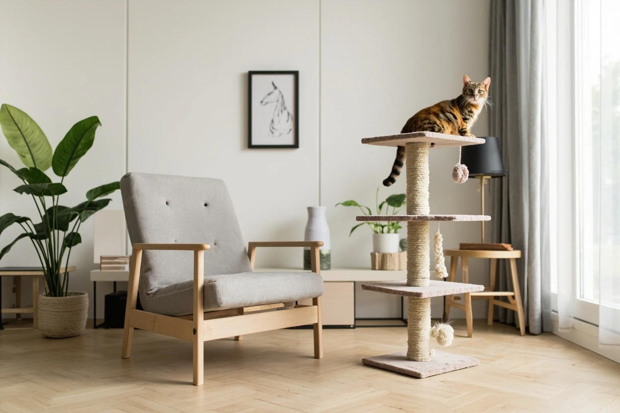 Designs de Torres para Gatos em 2026: Por que Materiais Naturais e Demanda de Mercado de US$ 10,33 Bilhões Estão Reformulando os Móveis para Pets